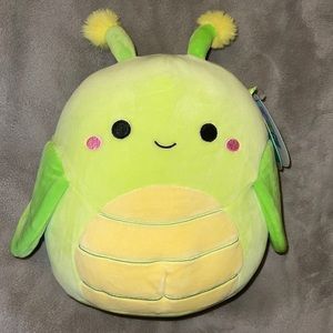 SQUISHMALLOW 8” PILAR THE GRASSHOPPER NWT🔥